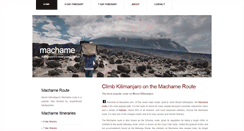Desktop Screenshot of machame.com